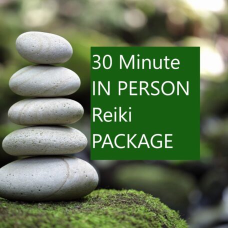 30 min in person reiki PACKAGE