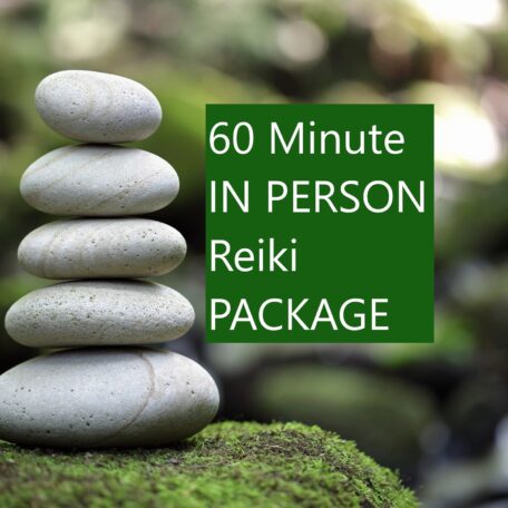 60 min in person reiki package