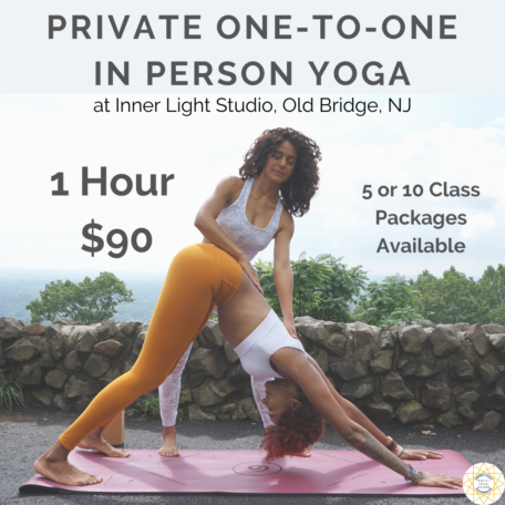 Yoga Private 1to1 In Person 2022